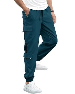 joggers with drawstring waist