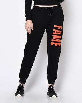 joggers with drawstring waistband