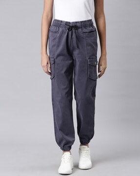 joggers with elasticated waist