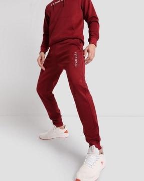 joggers with elasticated waistband