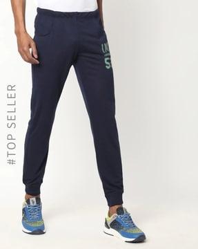 joggers with placement print