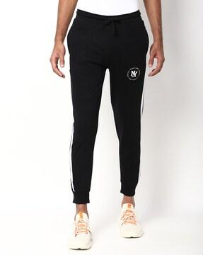 joggers with side panels