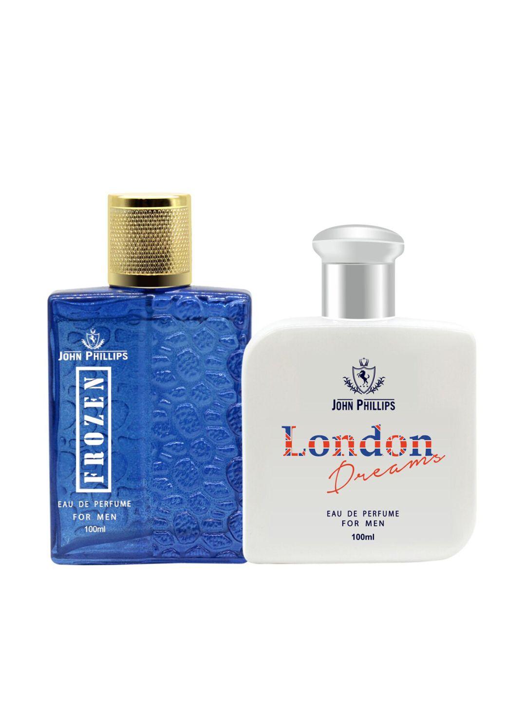 john phillips unisex set of frozen & london dreams eau de parfum 100 ml each