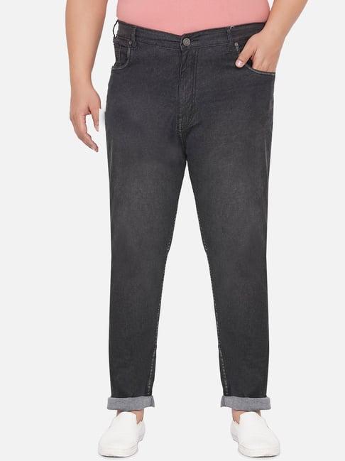 john pride black regular fit plus size jeans