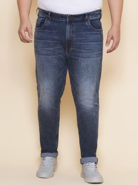 john pride denim blue regular fit jeans