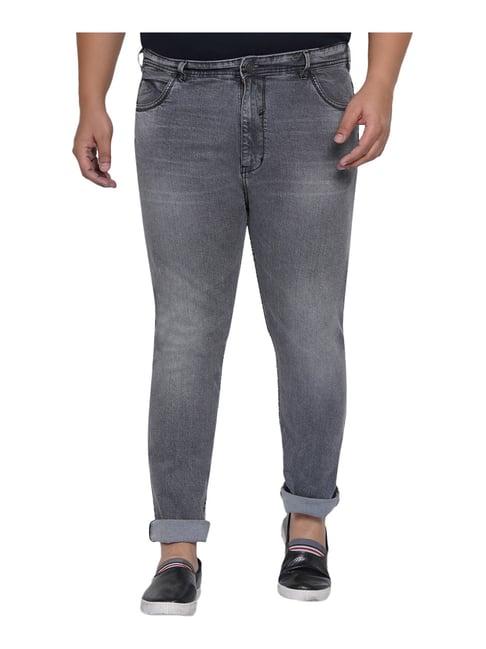 john pride grey plus size jeans