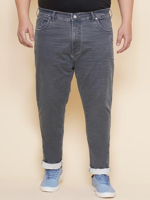 john pride grey regular fit jeans