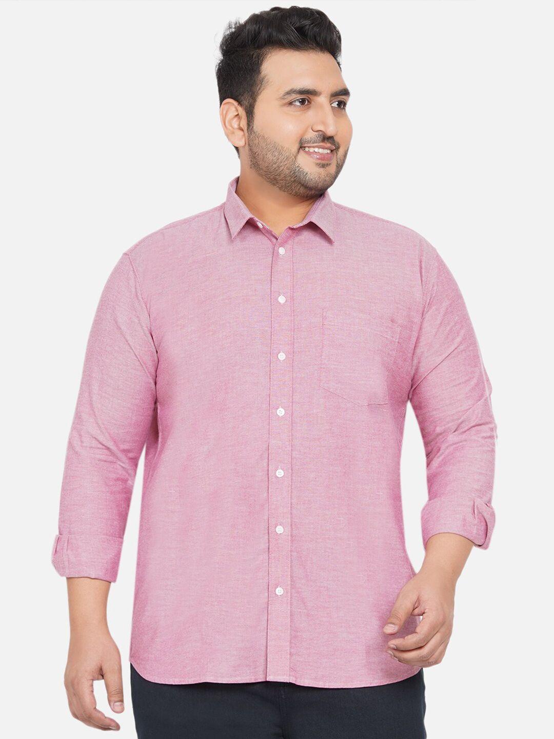 john pride men pink casual shirt