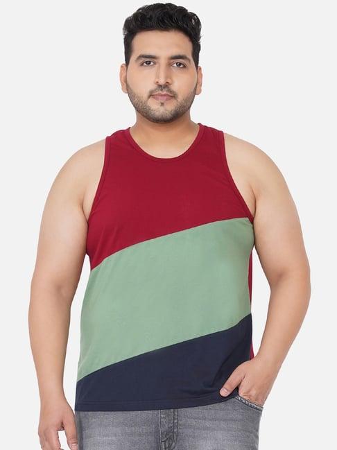 john pride multicolor plus size crew t-shirt