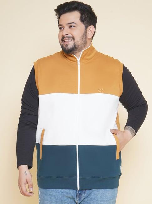 john pride multicolor regular fit plus size sweatshirt