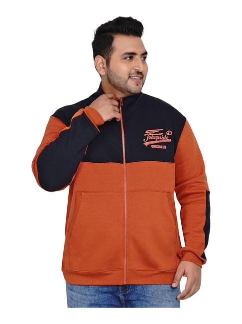 john pride rust plus size sweatshirt