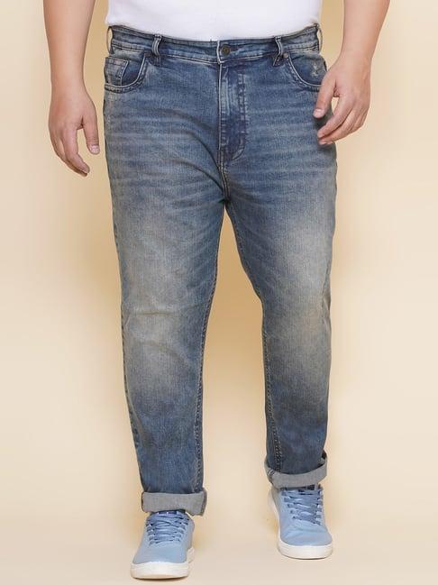 john pride warm blue regular fit jeans