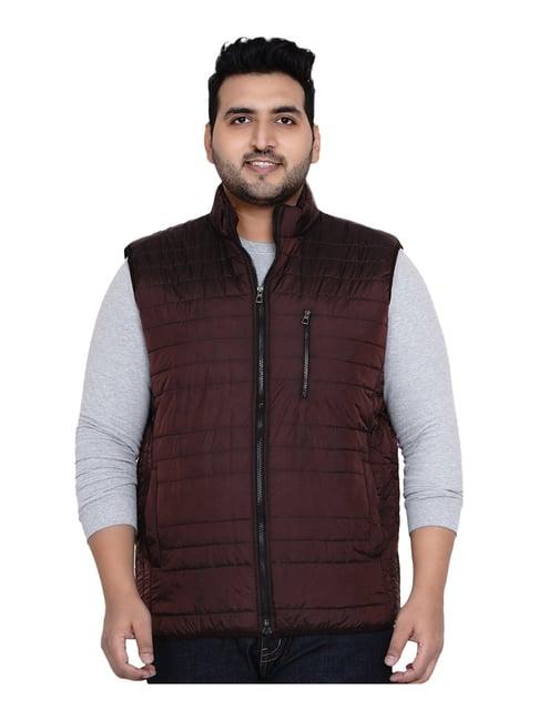 john pride wine plus size jacket