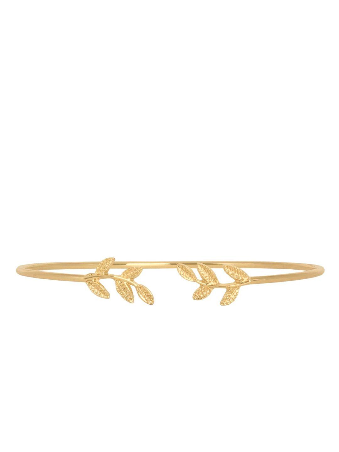 joker & witch gold-plated alloy cuff bracelet