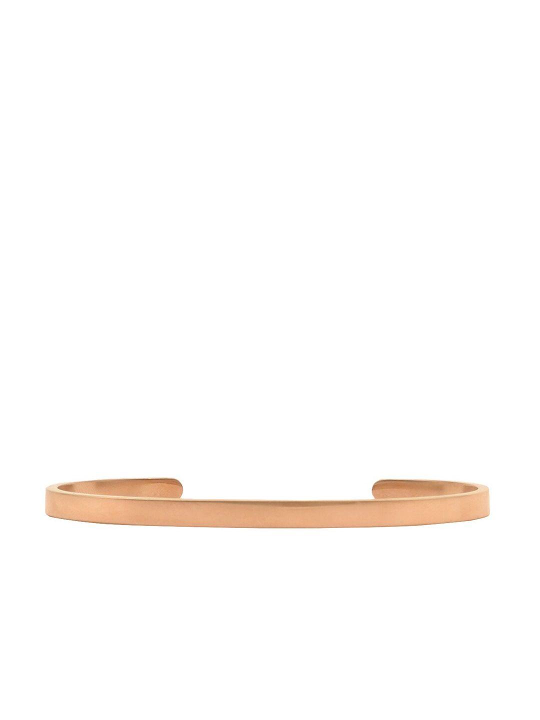 joker & witch rose gold-plated cuff bracelet