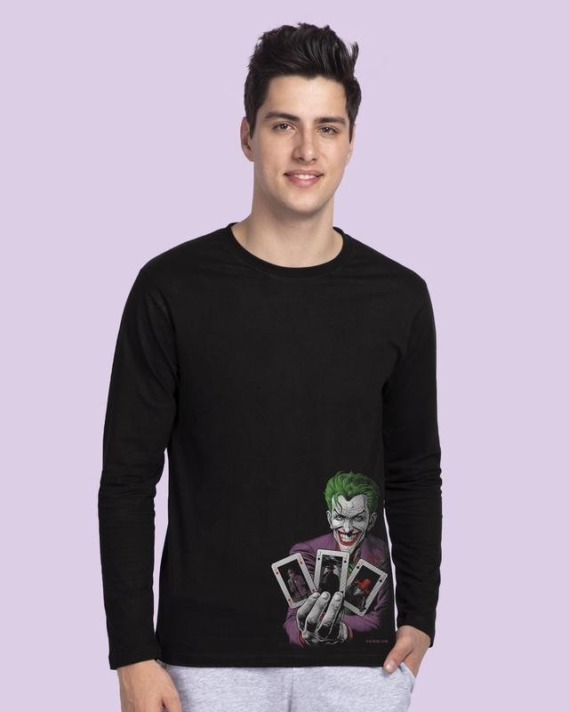 joker cards full sleeve t-shirt (bml)