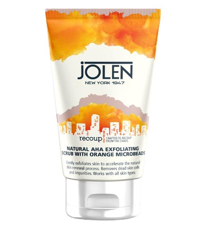 jolen new york natural aha exfoliating scrub - 100 ml