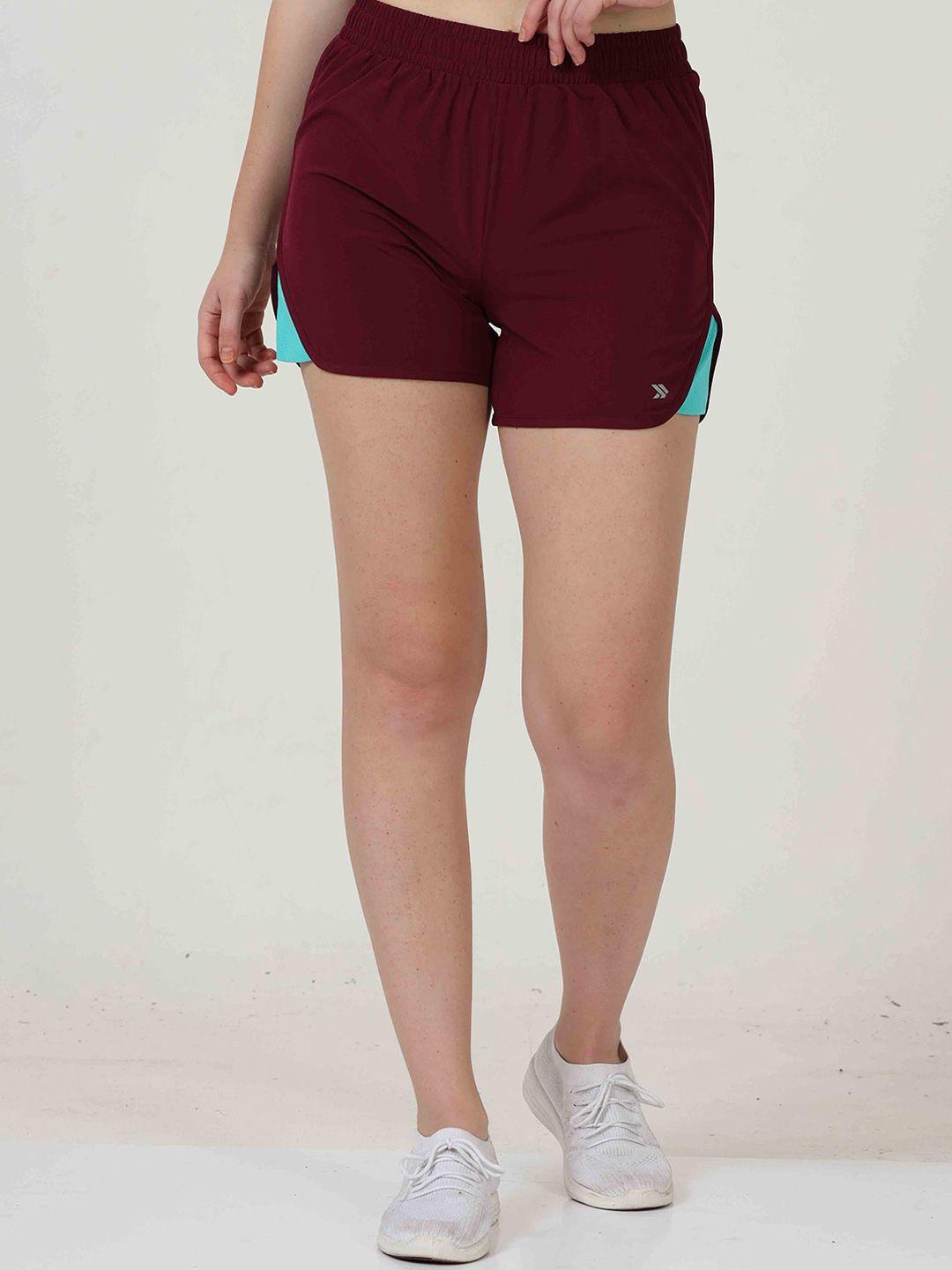 jolger women mid rise sports shorts