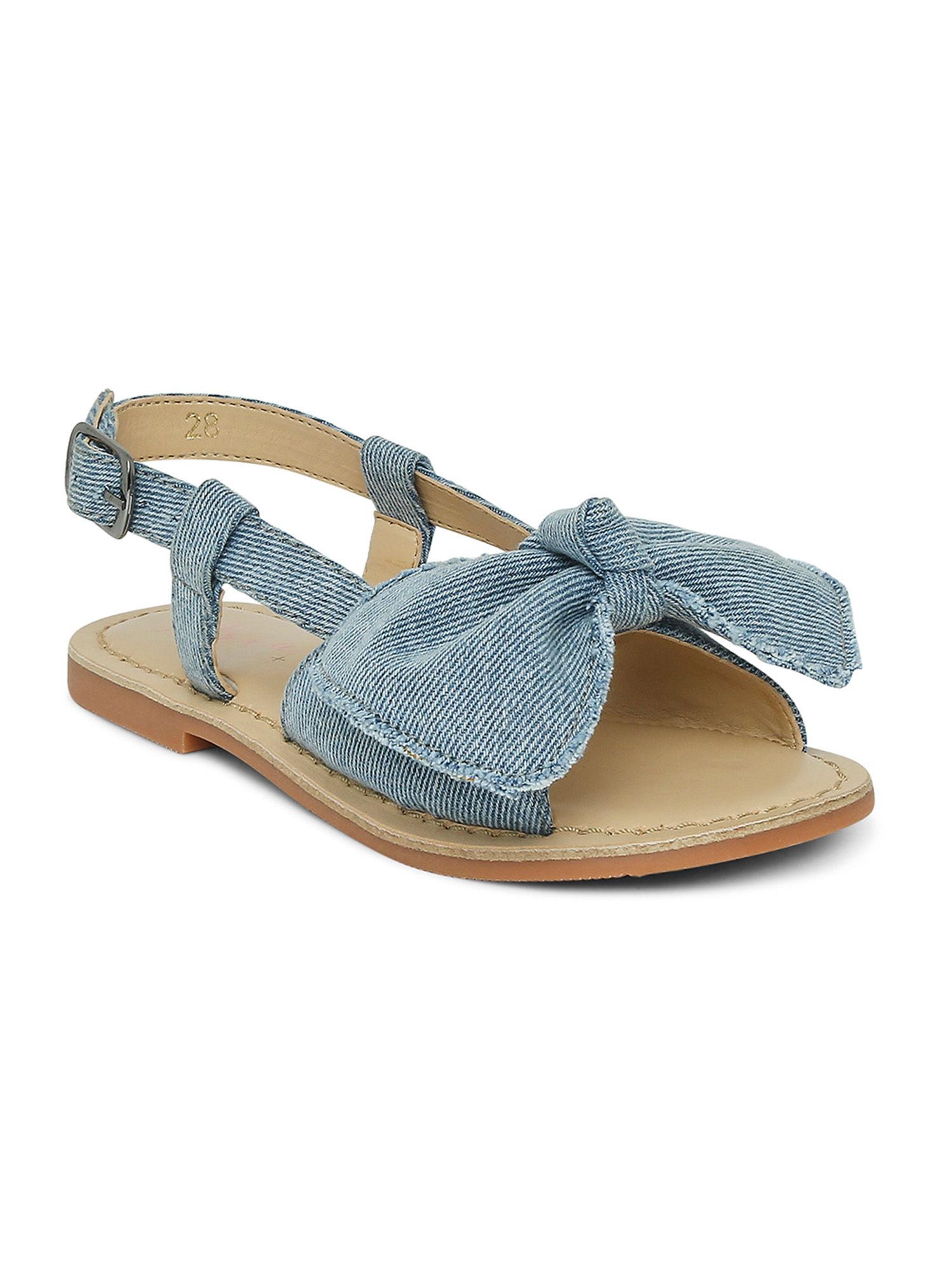 jolie blue round toe sandals