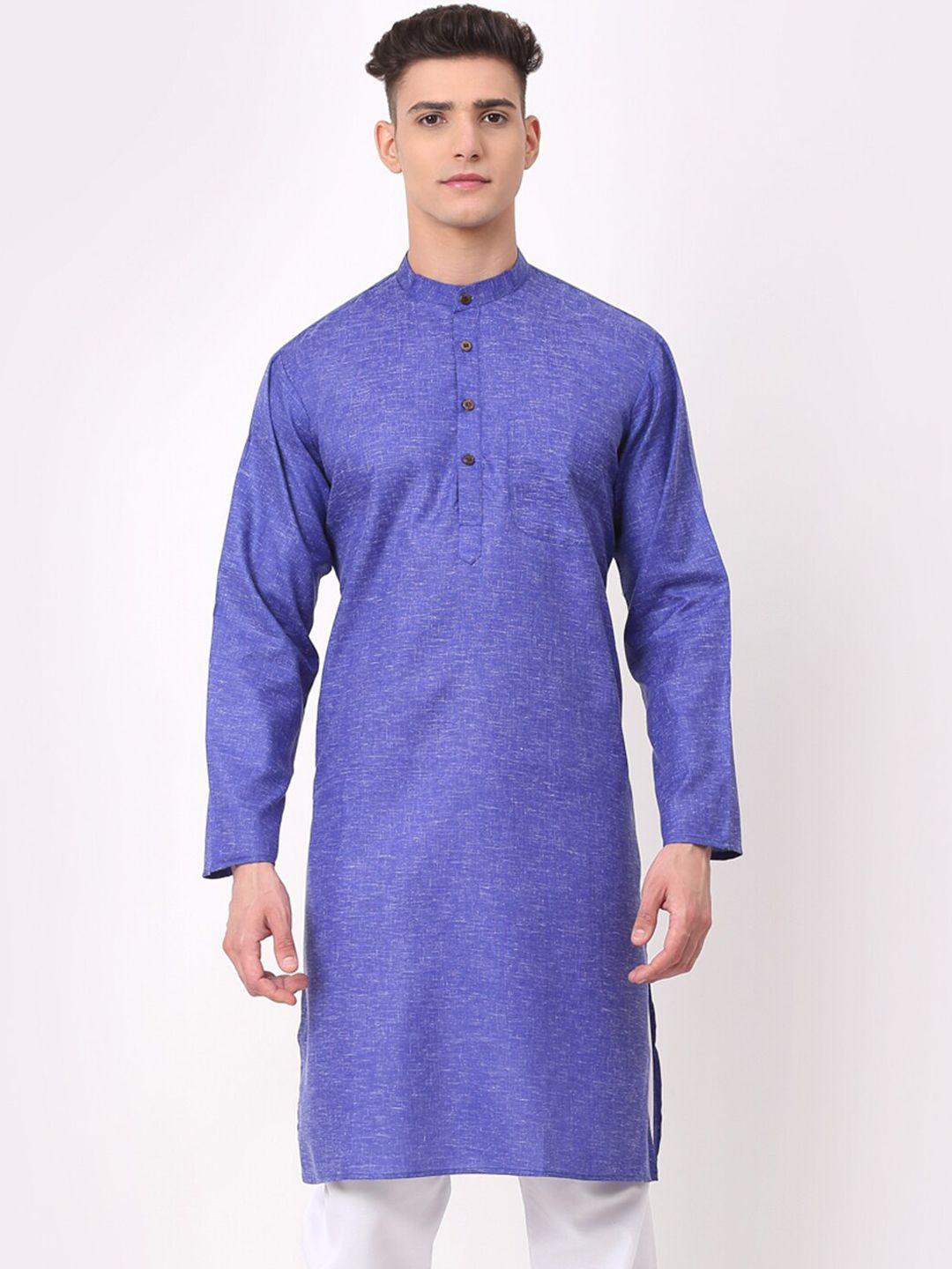 jompers men blue kurta