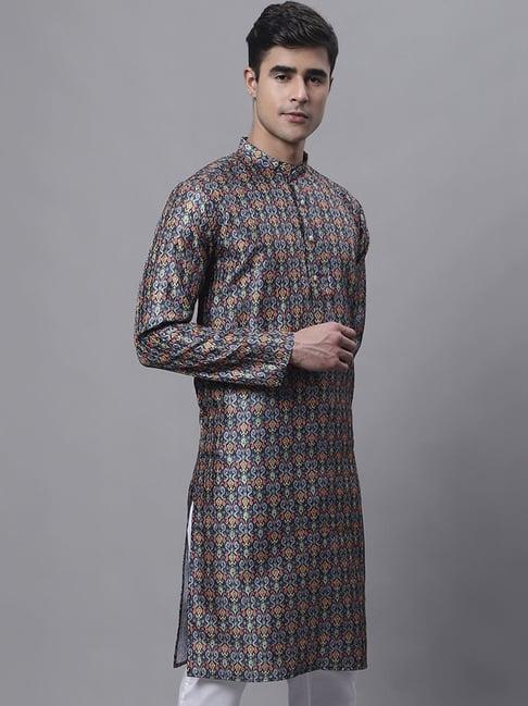 jompers muiltecolored regular fit printed kurtas