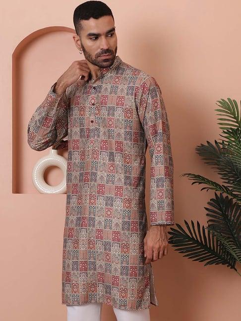 jompers multicoloured ragular fit printed kurta