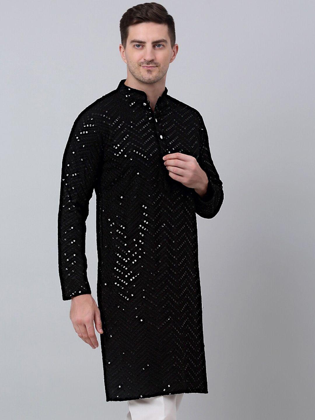 jompers sequin embellished pure cotton kurta