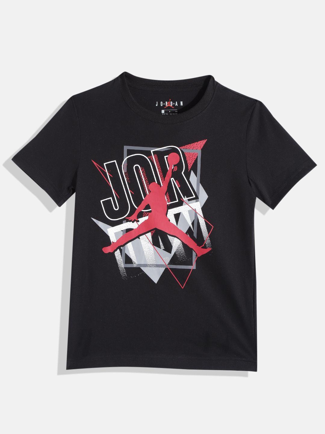 jordan boys brand logo printed t-shirt