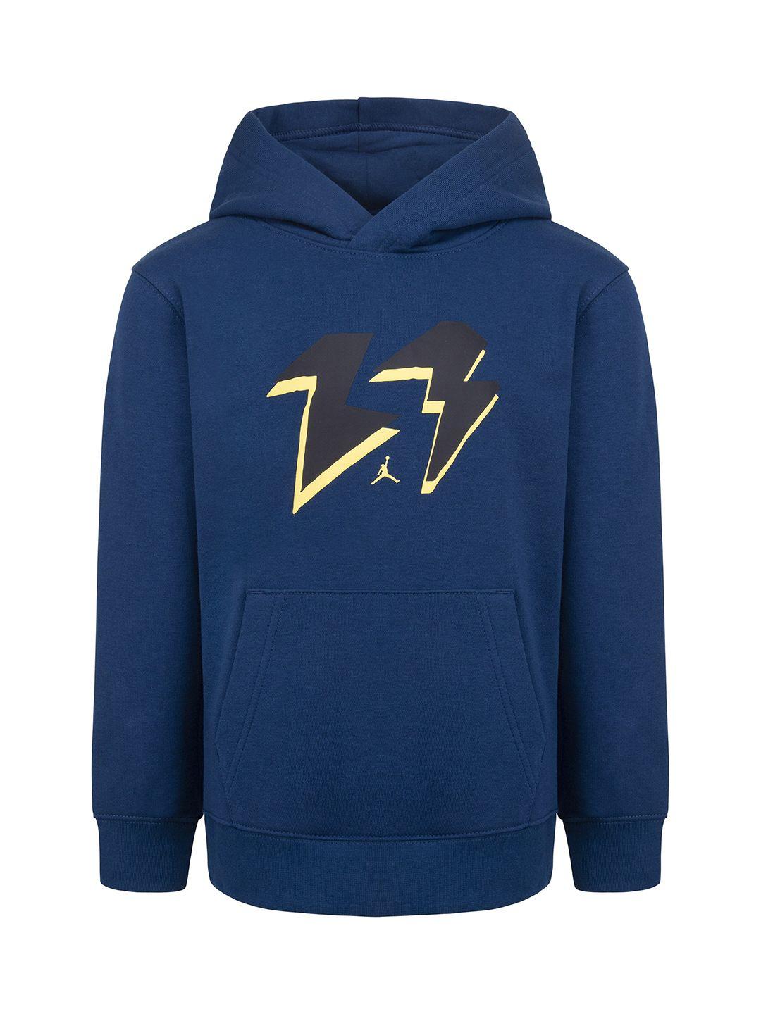 jordan boys printed hooded sweatshirt