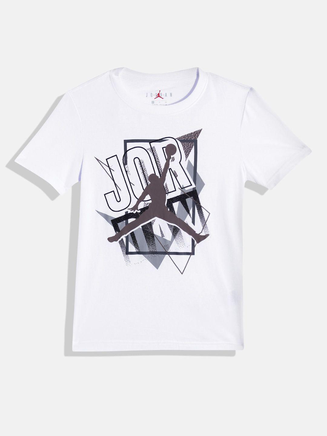 jordan boys typography print break the frame ss t-shirt