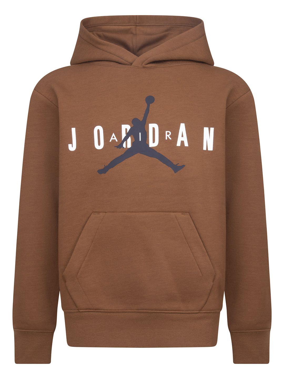 jordan boys typography printed hooded pullover