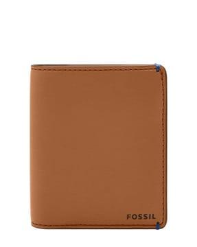 joshua leather bi-fold wallet