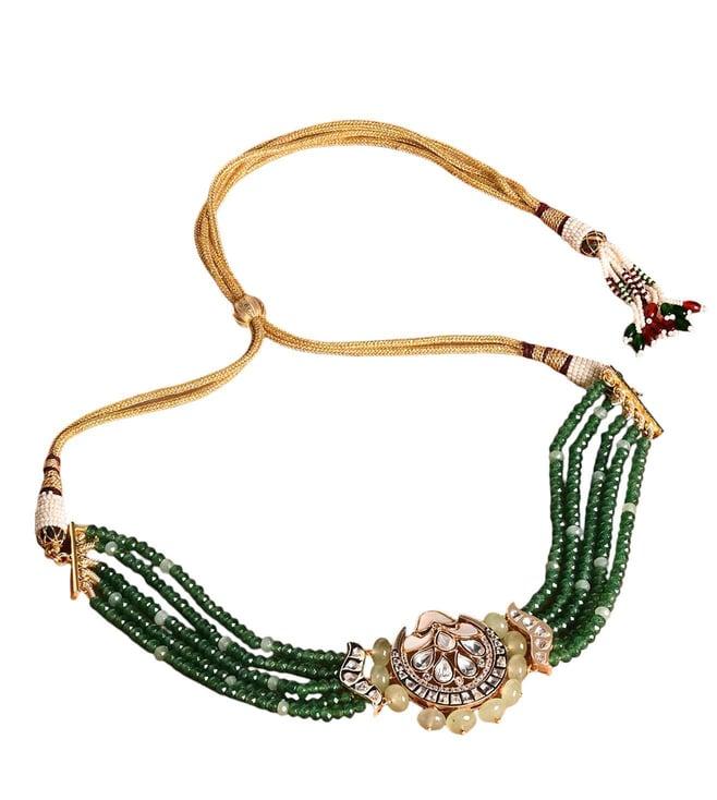 joules by radhika charismatic choker with earrings