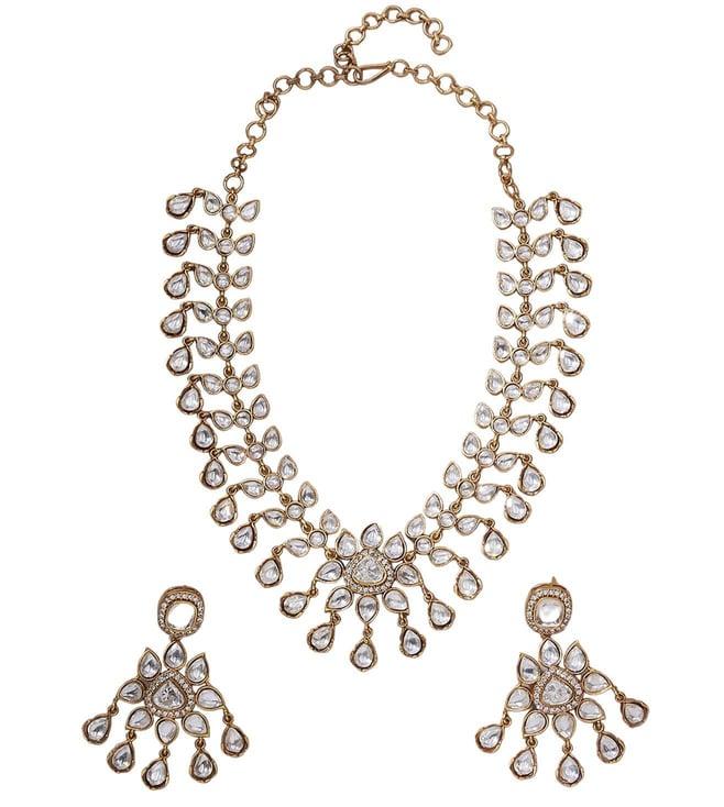 joules by radhika modern grace necklace set