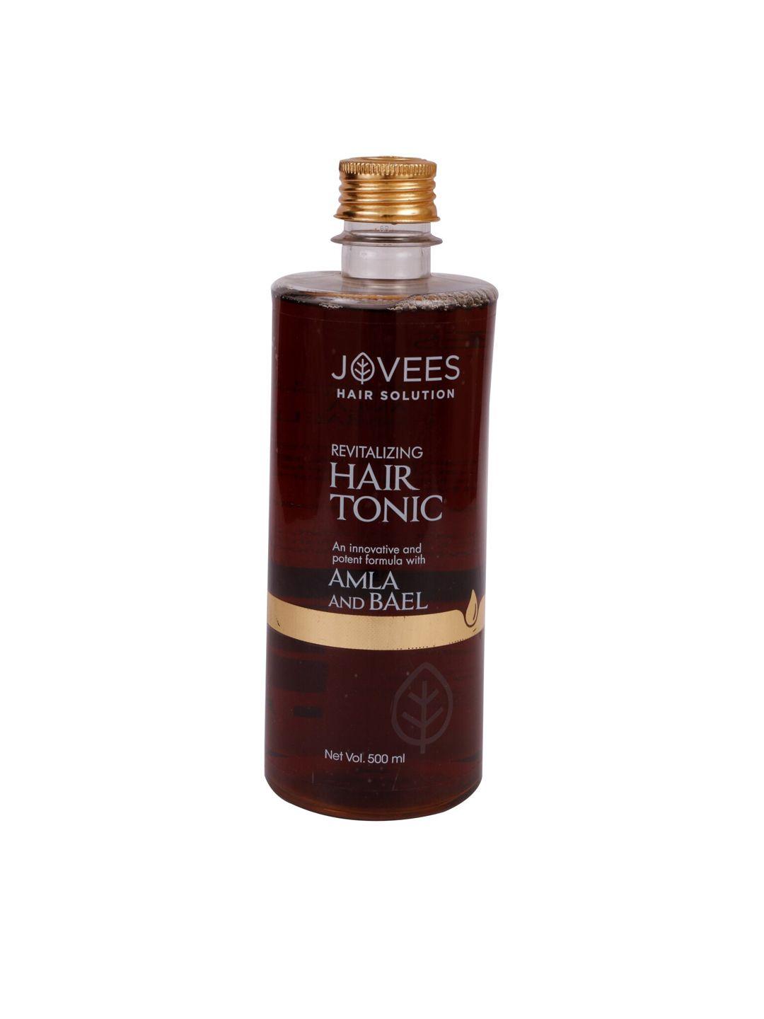 jovees amla & bael revitalising hair tonic 500 ml
