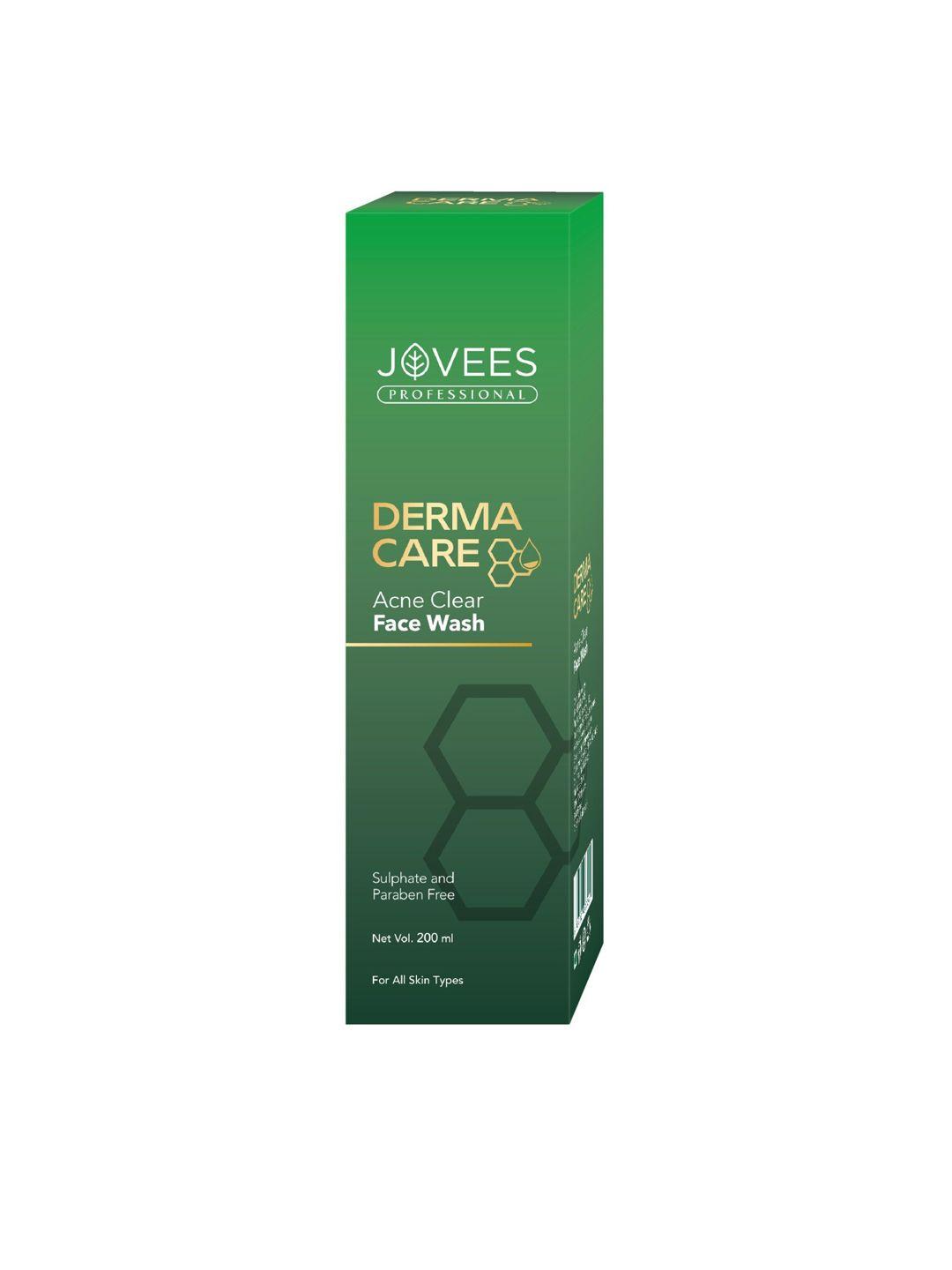 jovees derma care acne clear face wash for all skin types - 200ml