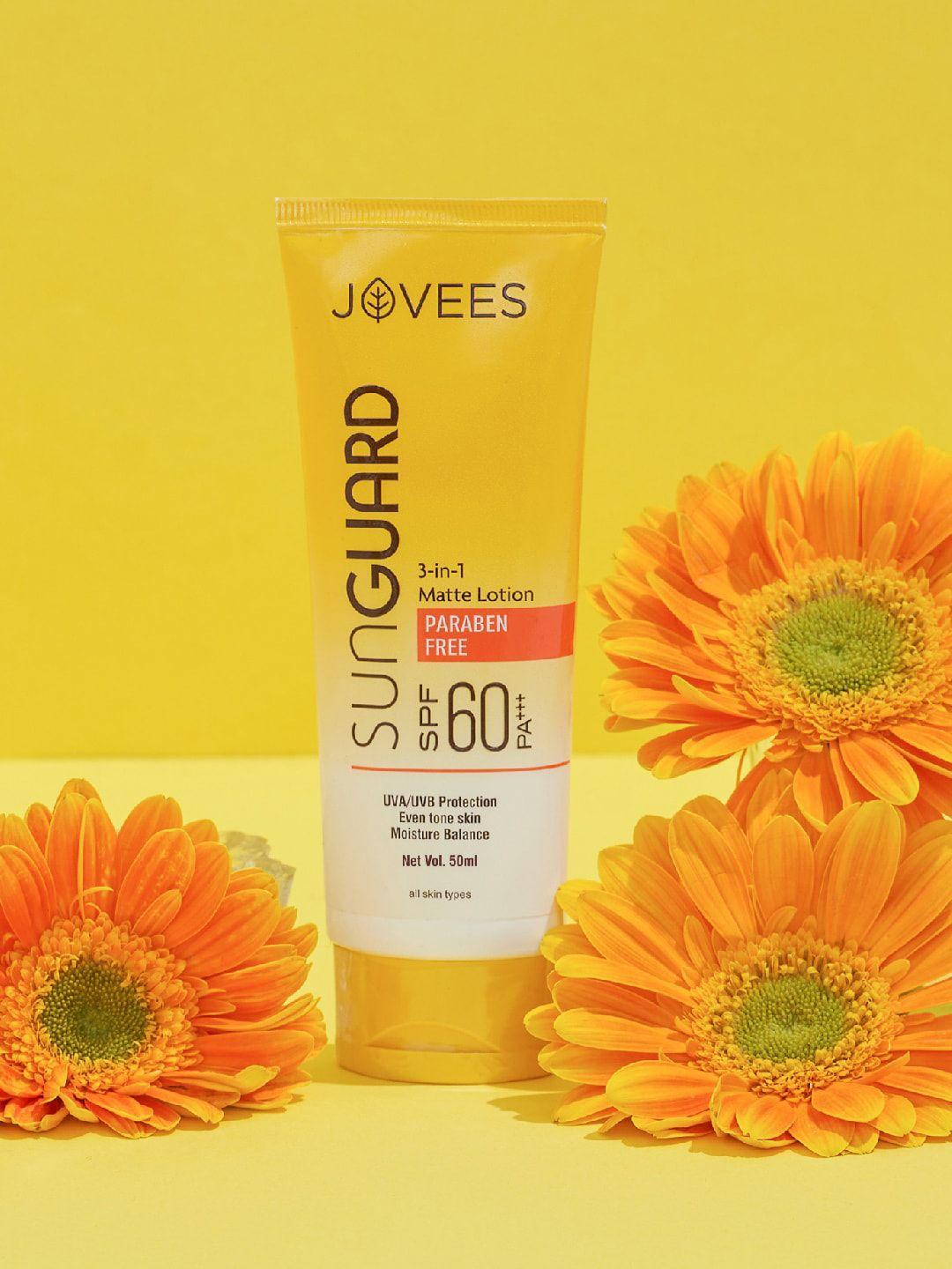 jovees off- white herbal sun guard lotion spf 60pa+++