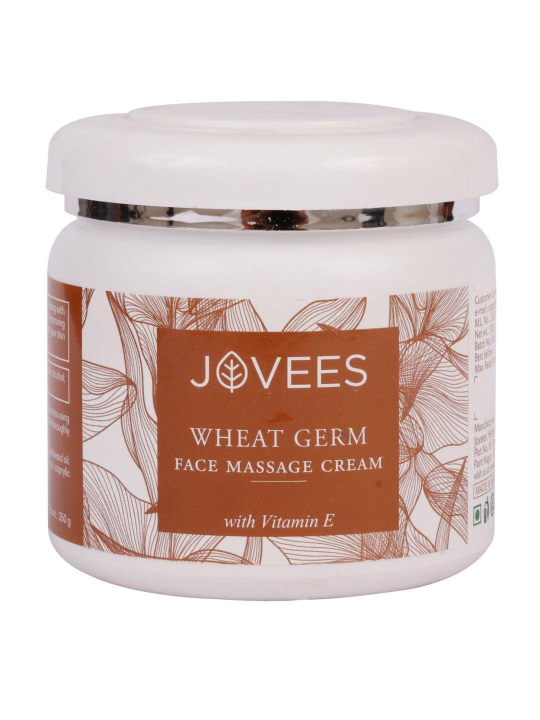 jovees wheat germ face massage cream with vitamin e - 350 g