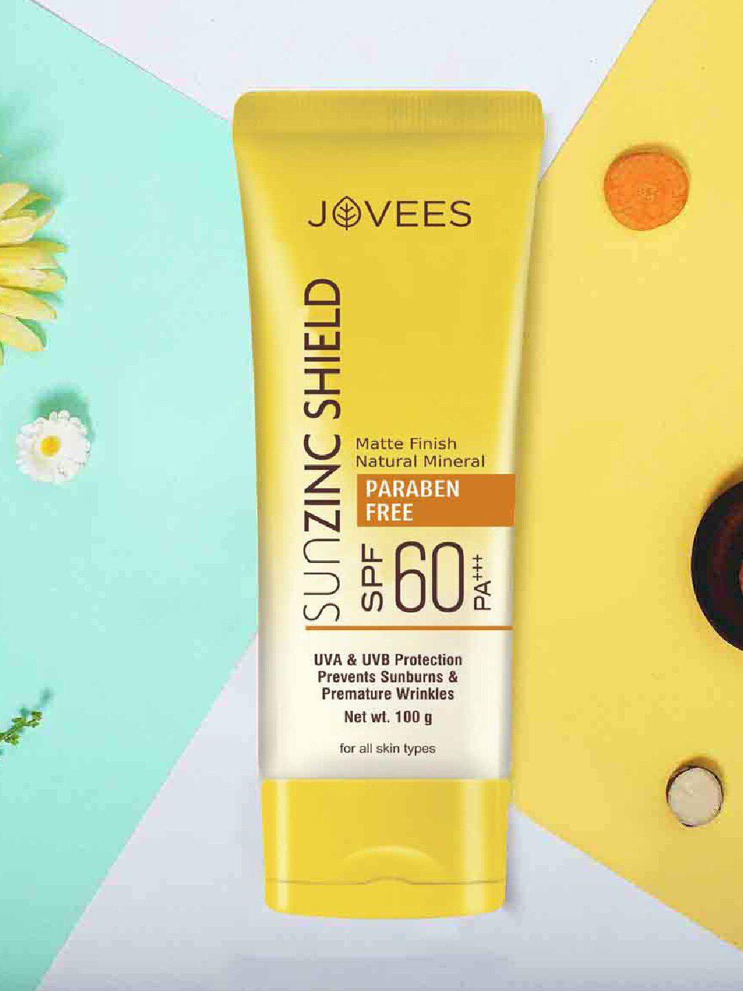 jovees herbal sun zinc shield spf -60-100 g