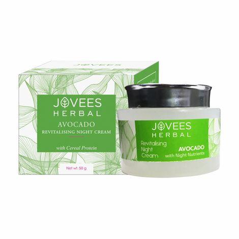 jovees revitalising night cream avocado 50 g