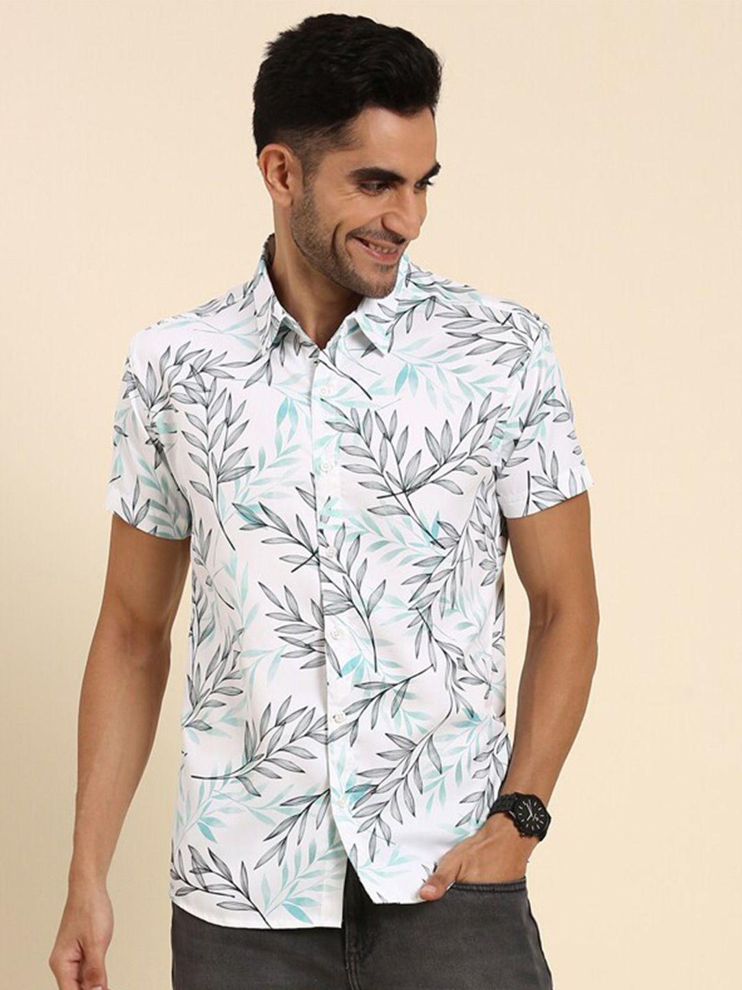 joven men floral printed casual shirt