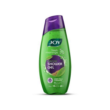 joy fresh mornings purifying shower gel, body wash (250 ml)