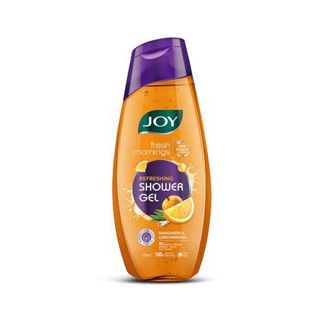 joy fresh mornings refreshing shower gel, body wash (250 ml)