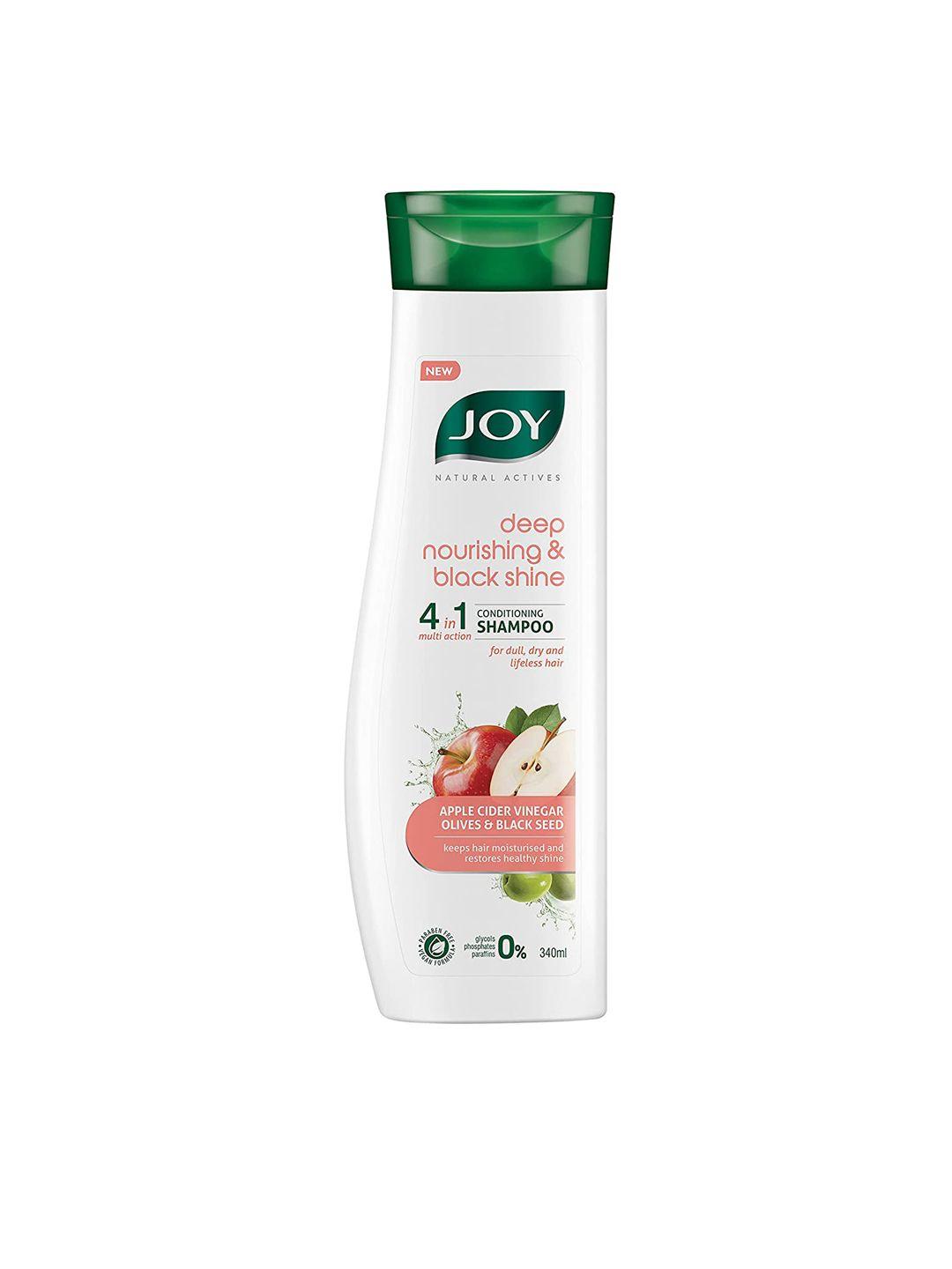 joy natural actives 4-in-1 deep nourishing conditioning shampoo - 340 ml