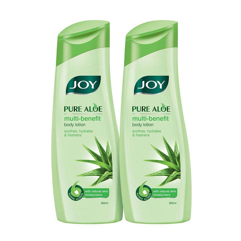 joy pure aloe multi- benefit body lotion - pack of 2
