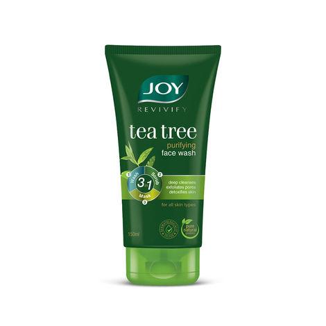 joy revivify purifying tea tree face wash (150 ml)