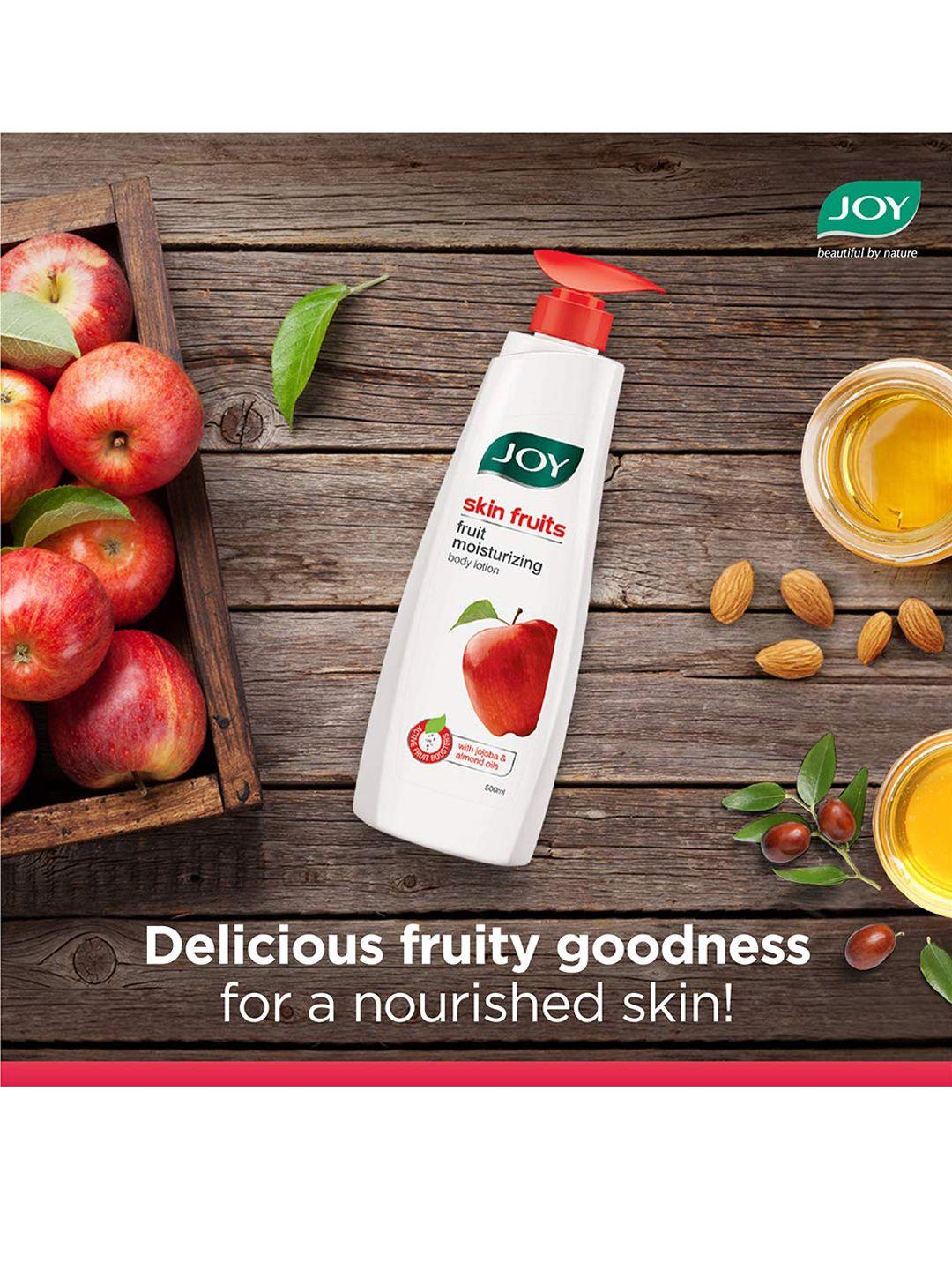 joy skin fruits moisturizing body lotion - 500 ml