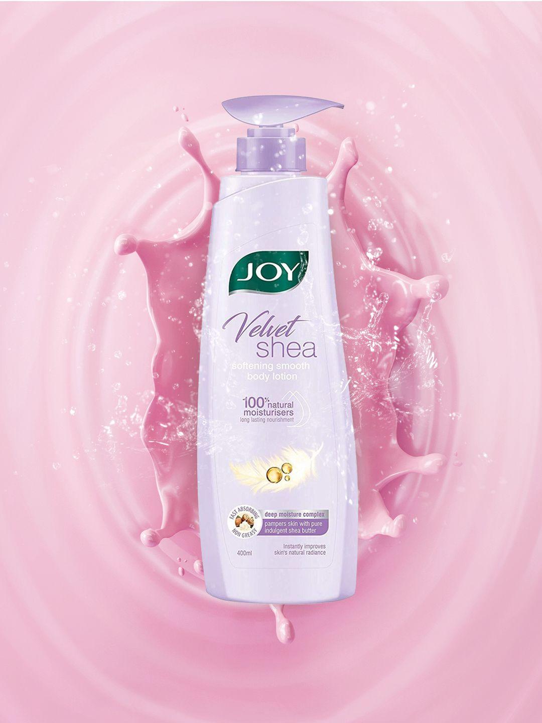 joy velvet shea softening smooth body lotion - 400 ml