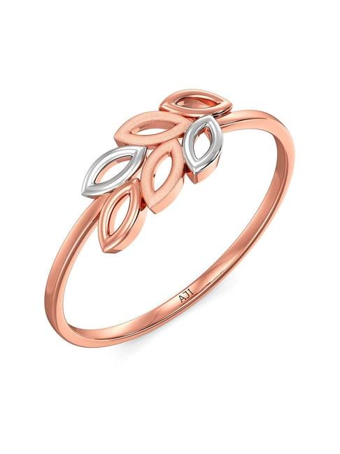joyalukkas 18k rose gold ring for women