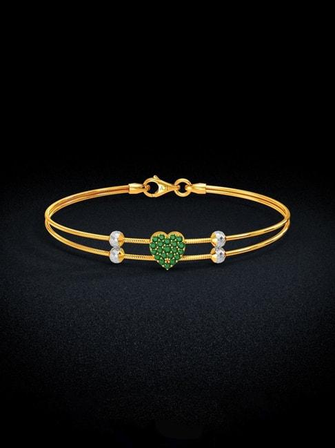 joyalukkas 22k gold coruscate women bracelet